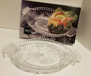 Mikasa Royal Suite Hostess Server QQ 228/349 Crystal Clear Serving Plate JAPAN - Picture 1 of 2