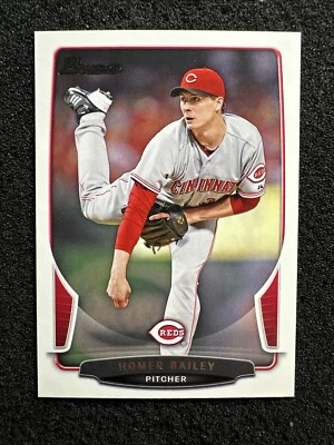 HOMER BAILEY #114 2013 Bowman QTY Cincinnati Reds - Image 1 of 2