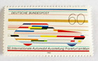 1983-German-MNH- Stamp-SC # 1399-50th International Auto Show-Frankfurt
