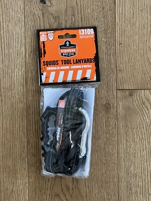 Tool Lanyard Single Clasp Carabiner Ergodyre Squid 3100 4.5kg 42” RRP £19.99 - Image 1 of 4