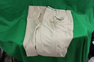 WEST LINE SCORPION pantalone uomo tasche a scatto western senza orlo CREMA taglia 50 - Foto 1 di 1