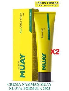 2x Crema Namman Muay 100 gr ACTIVE CREAM pre/post esercizio NUOVA FORMULA 2023! - Foto 1 di 1