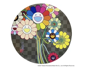 takashi murakami print, Offset Litograph on Paper, Edition of 300, Signed - Picture 1 of 7