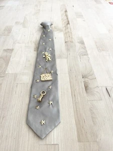 Vintage Embellished Novelty Women’s Tie    - Picture 1 of 11