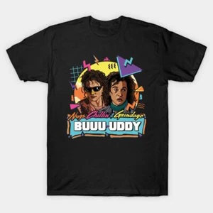 Camiseta Nugs, Chillin & Grindage Buuuuddy - Encino Man Made in Australia / EE. UU. - Imagen 1 de 1