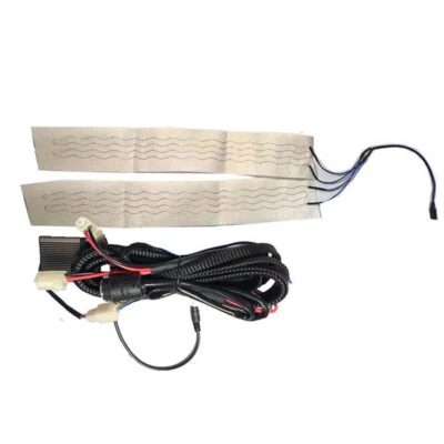 Car Steering Wheel Heating Kit Heated Pad Trim W/Wiring Harness Switch - Image 1 of 4