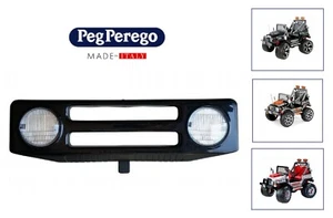 PEG PEREGO MASCHERINA ANTERIORE NERA + FANALI GAUCHO 12V E 24V -nuovo-Italia - Imagen 1 de 1