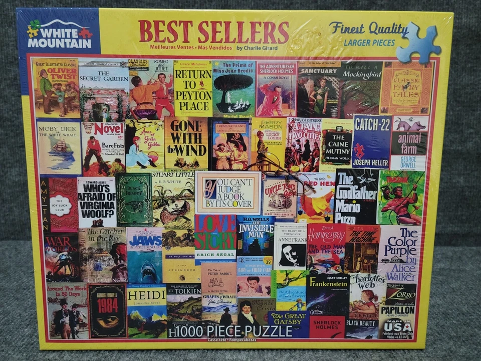 White Mountain Jigsaw Puzzle Best Sellers Charlie Girard 1000 Pcs #930 Books