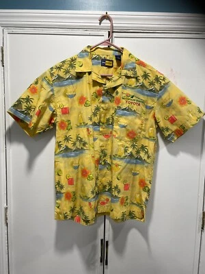 Blue Generation Mountain States Toyota Men's Button-Up Shirt Yellow Size MD - Image 1 of 4