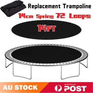 14FT Replacement Trampoline Spring Mat Round Spare Part Jumping High Strength - Picture 1 of 13