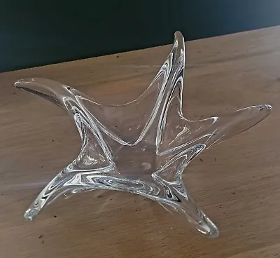 Cristal Daum - Coupe Vide Poche Modèle étoile • 29€