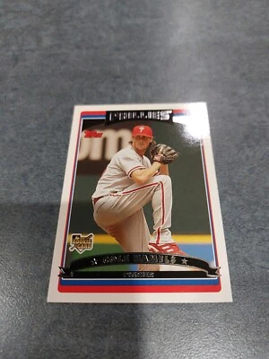 Cole Hamels Rookie 2006 Topps Update #UH145 (RC) Philadelphia Phillies - Image 1 of 2