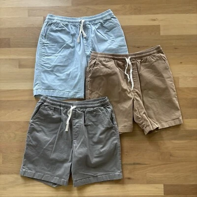 Lot Of 3 Chubbies Shorts Mens Medium 7” Inseam Original Shorts Gray Khaki Blue - Image 1 of 4