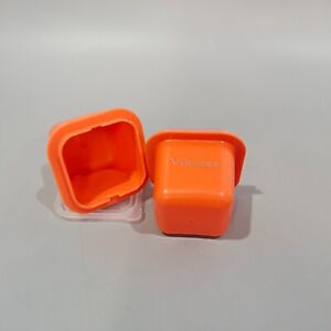 Vikuces Ice Cube Molds, Individual Large Square Ice Cube Trays with Lids
