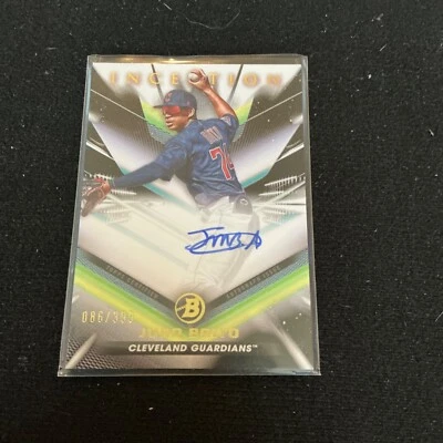 2023 Bowman Inception Prospect Auto Juan Brito #BPA-JBO #086/399 - Image 1 of 2