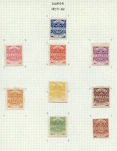 Samoa Seite der Erstausgabe wohl Fälschungen oder Nachdrucke - Bild 1 von 1