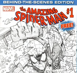 THE AMAZING SPIDER-MAN #1 VARIANTE DETRÁS DE ESCENA CÓMIC PROMOCIONAL - Imagen 1 de 12