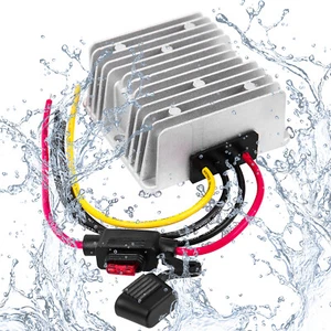 48V/36V to 12V 20A DC to DC Step Down Converter Regulator Supply Waterproof - Picture 1 of 4