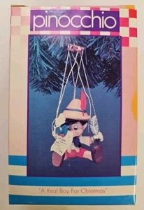 1994 Enesco Treasury Of Christmas Ornaments Pinocchio Real Boy For Christmas Z3 - Bild 1 von 4