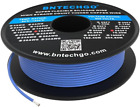 BNTECHGO skala 18 Silikonowa szpula drutu 250 stóp niebieska elastyczna 18 AWG Spleciona puszka