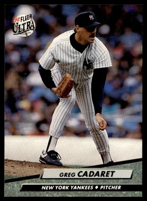 1992 Ultra Greg Cadaret New York Yankees #404 - Image 1 of 2