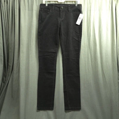 Pantalones cónicos de pana para mujer Tommy Hilfiger talla 4 negros nuevos con etiquetas Foto 1 de 4