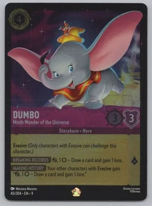 Disney Lorcana Cold Foil - Dumbo - Ninth Wonder of the Universe 45/204 - Fabled - Bild 1 von 2