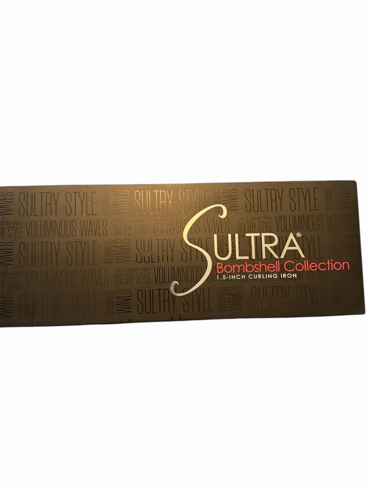 Varita rizadora varilla sin clip Sultra The Bombshell, 1,5" totalmente nueva Foto 1 de 1