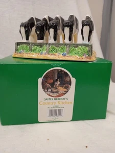 James Herriot's Country Kitchen Toast Rack New In Box Five Calves - Picture 1 of 6