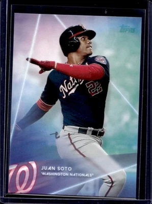 2020 Topps x Steve Aoki Juan Soto #26 Nationals - Image 1 of 2