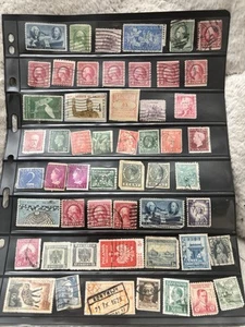 VTG Stamp Lot From Around The World Sold As Is U.S. And More - Picture 1 of 11