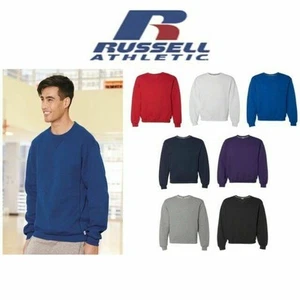 Sudadera cuello redondo Russell Athletic Dri Power® suéter de lana liso - 698HBM - Imagen 1 de 8