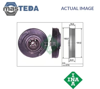 544 0002 10 ENGINE CRANKSHAFT PULLEY INA FOR VOLVO 850,S70,S80 I 2.5L 103KW - Imagem 1 de 4