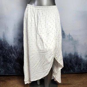 Carmen Marc Valvo Gold Accent Maxi Skirt | Women's Large - Picture 1 of 8