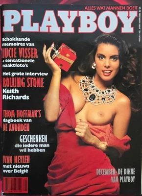 Playboy NL  December 1989 Karen Foster, Lucie Visser, Tracey Elvik - Image 1 of 4