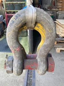 Crosby Shackle 2-1/2" Pin, WLL 85 Ton , 85T - Picture 1 of 8