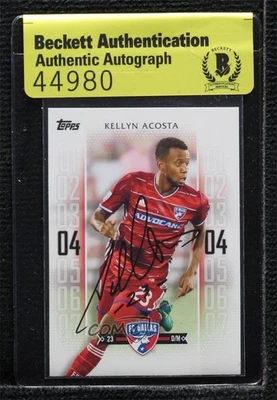 BAS 2017 Topps MLS 24 Under 24 Kellyn Acosta #149 Authentic Auto - Image 1 of 2