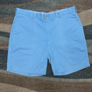Peter Millar Men’s 40 Sky Blue Chino Shorts Casual Golf Summer Resort - Picture 1 of 4
