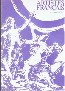 ARTISTES FRANCAIS N°8 1981 la mosaique pierre fonteinas le lacunisme ... - Imagen 1 de 2
