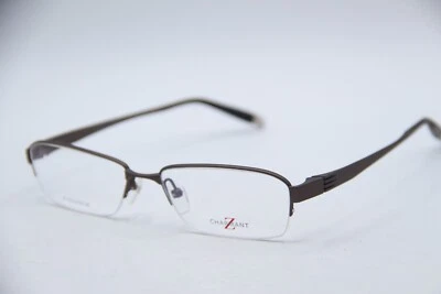NOVO CHARMANT Z-TITANIUM ZT11755 MARROM AUTÊNTICO ÓCULOS DE GRIFE 55-17 - Imagem 1 de 4