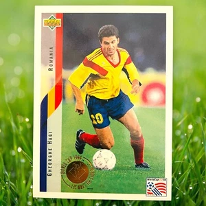 GHEORGHE HAGI ROMANIA UPPER DECK USA 94 WORLD CUP HEROES ALL STAR CARD - Picture 1 of 1