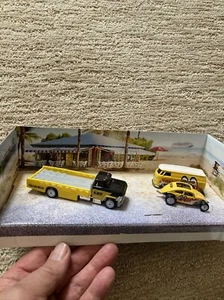 HOT WHEELS VW BEETLE Bug & T1 PANEL BUS & Hauler TEAM Moon Eyes ๐ Custom BOX - Picture 1 of 11