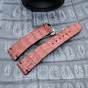 Cinturino orologio pelle esotica opaca 22mm/18mm design minimalista   - Foto 1 di 10