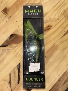 Mustad 2.5" Bouncer Shallow Crankbait 3/8 Oz Mach Fishing Bait - Ghost Perch - Picture 1 of 1