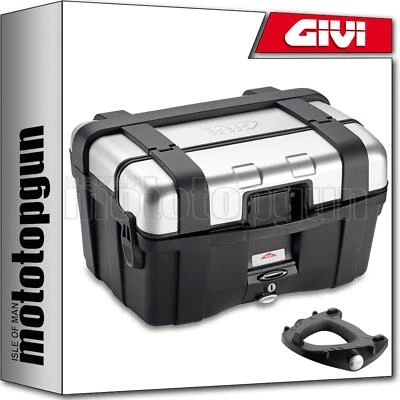 GIVI TRK46N BAULETTO + ATTACCO TREKKER KAWASAKI NINJA 300 2015 15 2016 16 Foto 1 de 4