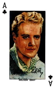 Nelson Eddy-Screen Legends Playing Trading Card - Picture 1 of 2