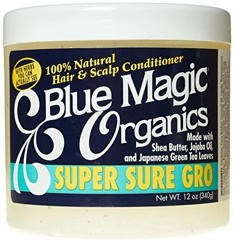 Blue Magic Original Super Sure Gro Natural Hair and Scalp Conditioner 12oz NEW - Image 1 of 1