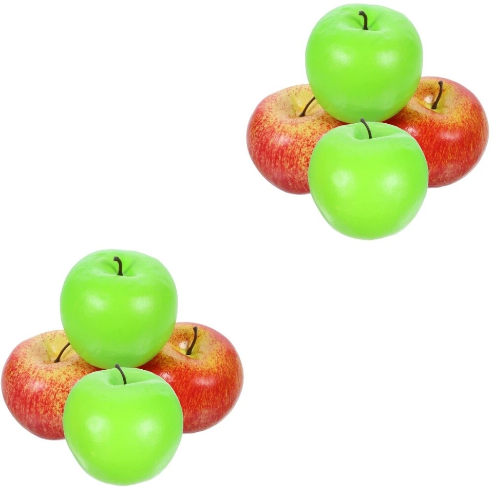  Set of 2 Deko Obst Künstliches Gefälschte Früchte Simulationsfrucht - Bild 1 von 4