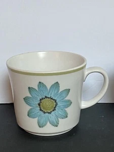 Vtg Noritake Progression China Up-Sa Daisy Cup Blue Daisy - Picture 1 of 3