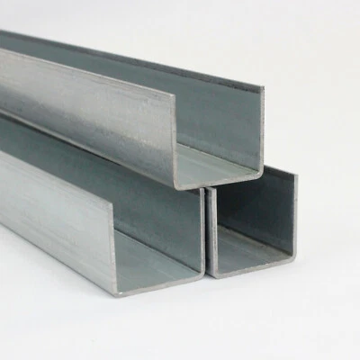 STAHL-SHOP24 U Bordwandprofil verzinkt U Profil verzinkt U Eisen verzinkt